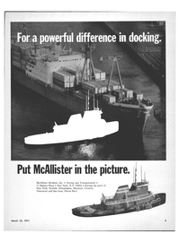 Maritime Reporter Magazine, page 1,  Mar 15, 1971