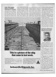 Maritime Reporter Magazine, page 12,  Aug 1971