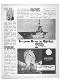 Maritime Reporter Magazine, page 25,  Aug 1971