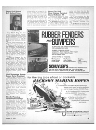 Maritime Reporter Magazine, page 43,  Aug 1971