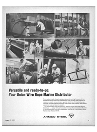 Maritime Reporter Magazine, page 7,  Aug 1971