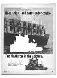 Maritime Reporter Magazine, page 1,  Sep 1971
