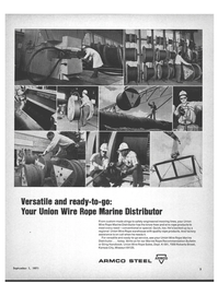 Maritime Reporter Magazine, page 3,  Sep 1971