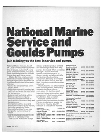 Maritime Reporter Magazine, page 11,  Oct 15, 1971