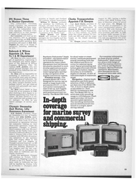 Maritime Reporter Magazine, page 19,  Oct 15, 1971