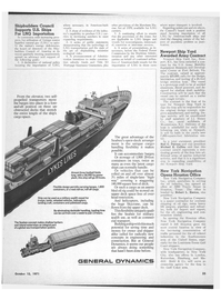 Maritime Reporter Magazine, page 21,  Oct 15, 1971