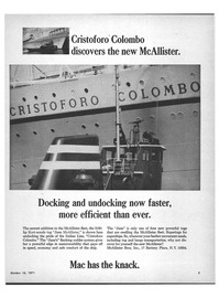 Maritime Reporter Magazine, page 1,  Oct 15, 1971