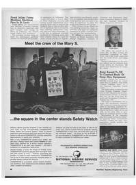 Maritime Reporter Magazine, page 36,  Oct 15, 1971