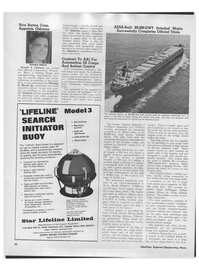 Maritime Reporter Magazine, page 38,  Oct 15, 1971