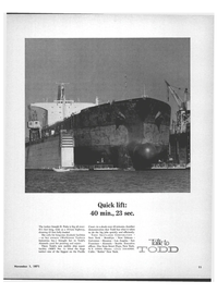 Maritime Reporter Magazine, page 9,  Nov 1971