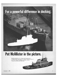 Maritime Reporter Magazine, page 1,  Nov 1971