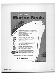 Maritime Reporter Magazine, page 29,  Nov 1971