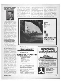 Maritime Reporter Magazine, page 51,  Nov 1971