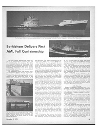 Maritime Reporter Magazine, page 55,  Nov 1971