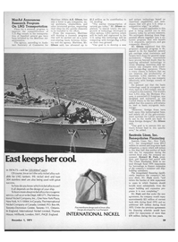 Maritime Reporter Magazine, page 17,  Dec 1971