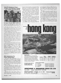 Maritime Reporter Magazine, page 39,  Dec 1971