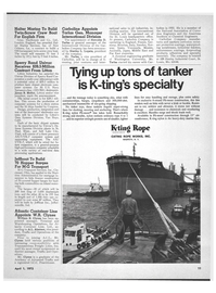 Maritime Reporter Magazine, page 9,  Apr 1972