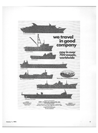 Maritime Reporter Magazine, page 7,  Jan 1973