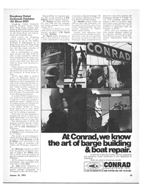 Maritime Reporter Magazine, page 23,  Jan 15, 1973
