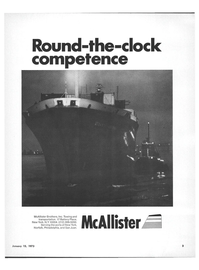 Maritime Reporter Magazine, page 1,  Jan 15, 1973