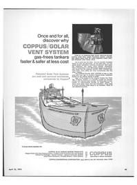 Maritime Reporter Magazine, page 43,  Apr 15, 1973