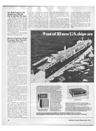 Maritime Reporter Magazine, page 20,  May 1973