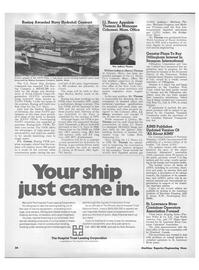 Maritime Reporter Magazine, page 22,  May 1973
