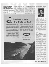 Maritime Reporter Magazine, page 40,  May 1973