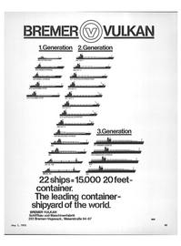 Maritime Reporter Magazine, page 41,  May 1973