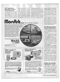 Maritime Reporter Magazine, page 44,  May 1973