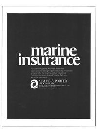 Maritime Reporter Magazine, page 4th Cover,  May 1973