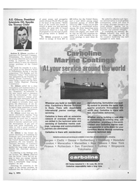 Maritime Reporter Magazine, page 7,  May 1973