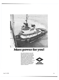 Maritime Reporter Magazine, page 13,  May 15, 1973