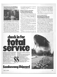 Maritime Reporter Magazine, page 21,  May 15, 1973