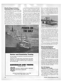 Maritime Reporter Magazine, page 24,  May 15, 1973