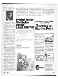 Maritime Reporter Magazine, page 17,  Jun 1973