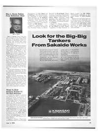 Maritime Reporter Magazine, page 19,  Jun 1973