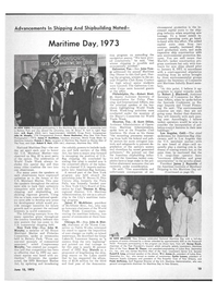 Maritime Reporter Magazine, page 11,  Jun 15, 1973
