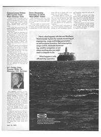 Maritime Reporter Magazine, page 19,  Jun 15, 1973