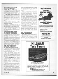 Maritime Reporter Magazine, page 31,  Jun 15, 1973