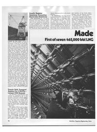 Maritime Reporter Magazine, page 14,  Aug 1973