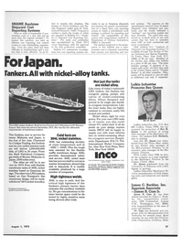Maritime Reporter Magazine, page 15,  Aug 1973