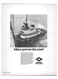 Maritime Reporter Magazine, page 11,  Aug 15, 1973