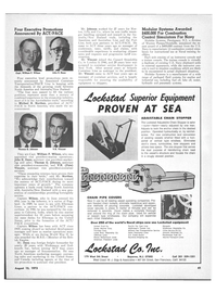 Maritime Reporter Magazine, page 37,  Aug 15, 1973