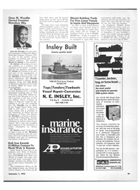 Maritime Reporter Magazine, page 19,  Sep 1973
