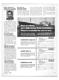 Maritime Reporter Magazine, page 27,  Sep 1973