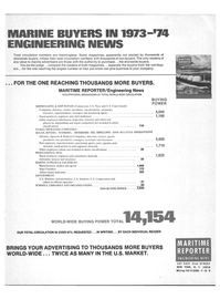 Maritime Reporter Magazine, page 29,  Sep 1973