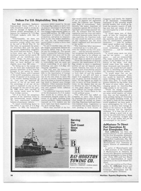 Maritime Reporter Magazine, page 24,  Oct 1973