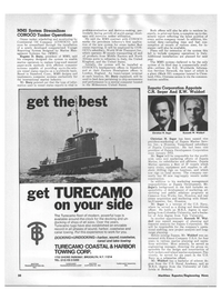 Maritime Reporter Magazine, page 48,  Oct 1973