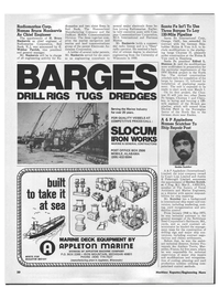 Maritime Reporter Magazine, page 40,  Oct 15, 1973